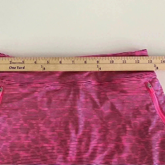 Nike Golf Striped Skort Pink Size XS with pockets Pickleball Tennis - Picture 5 of 7
